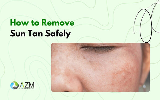 How to Remove Sun Tan Safely