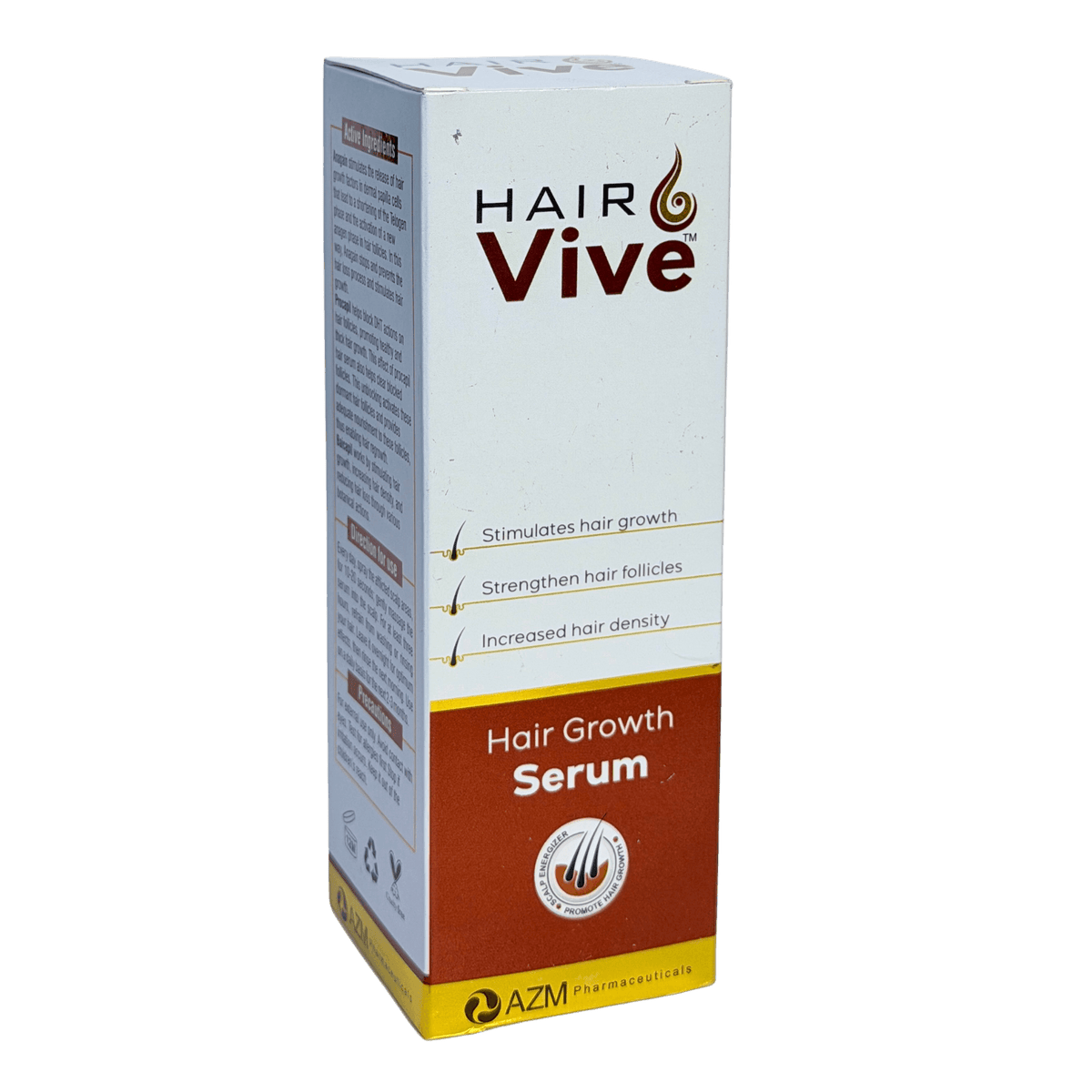 Hairvive Serum Box angled View