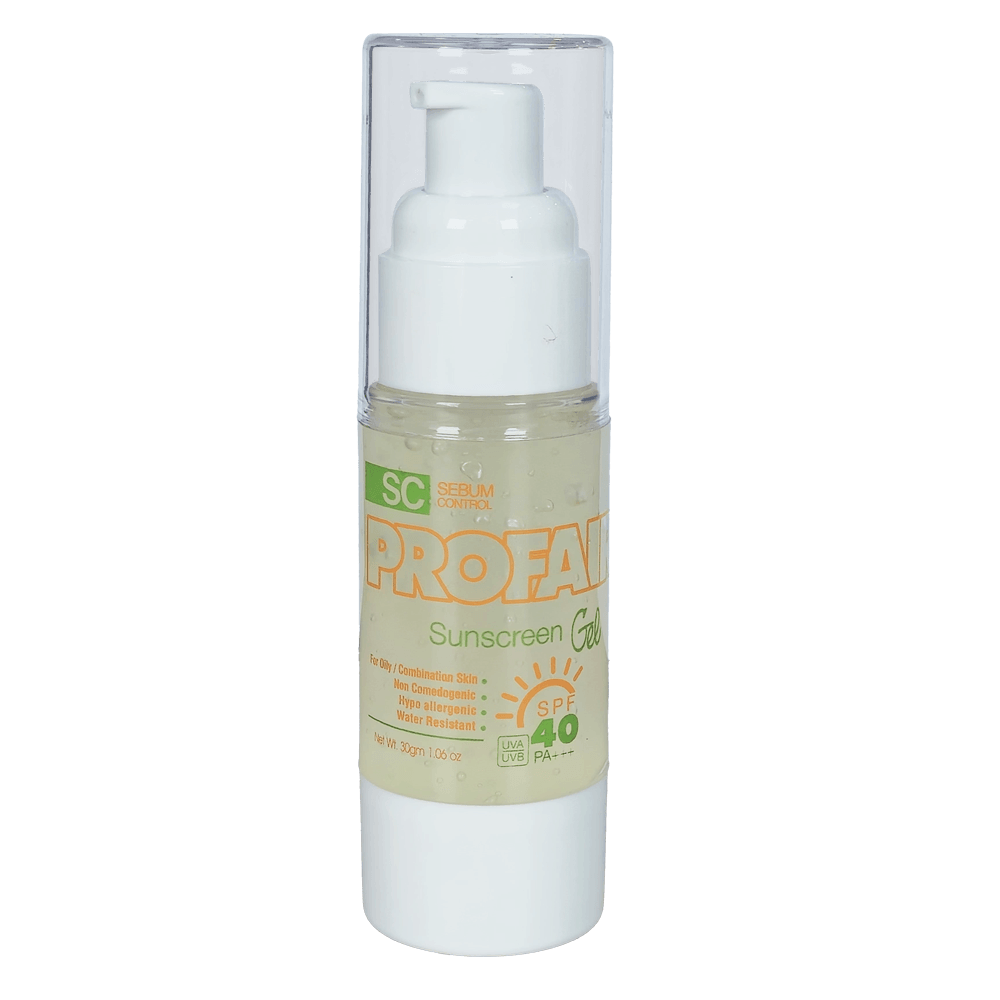 Profair Sunscreen Gel Spf40 Bottle