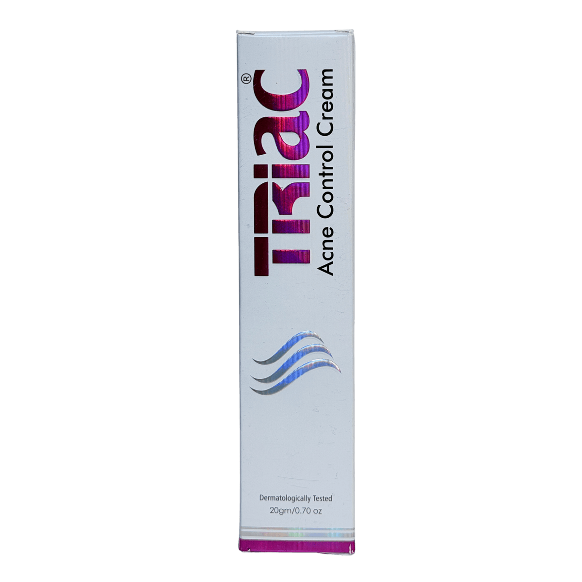 Triac Acne Control Cream Box Front View