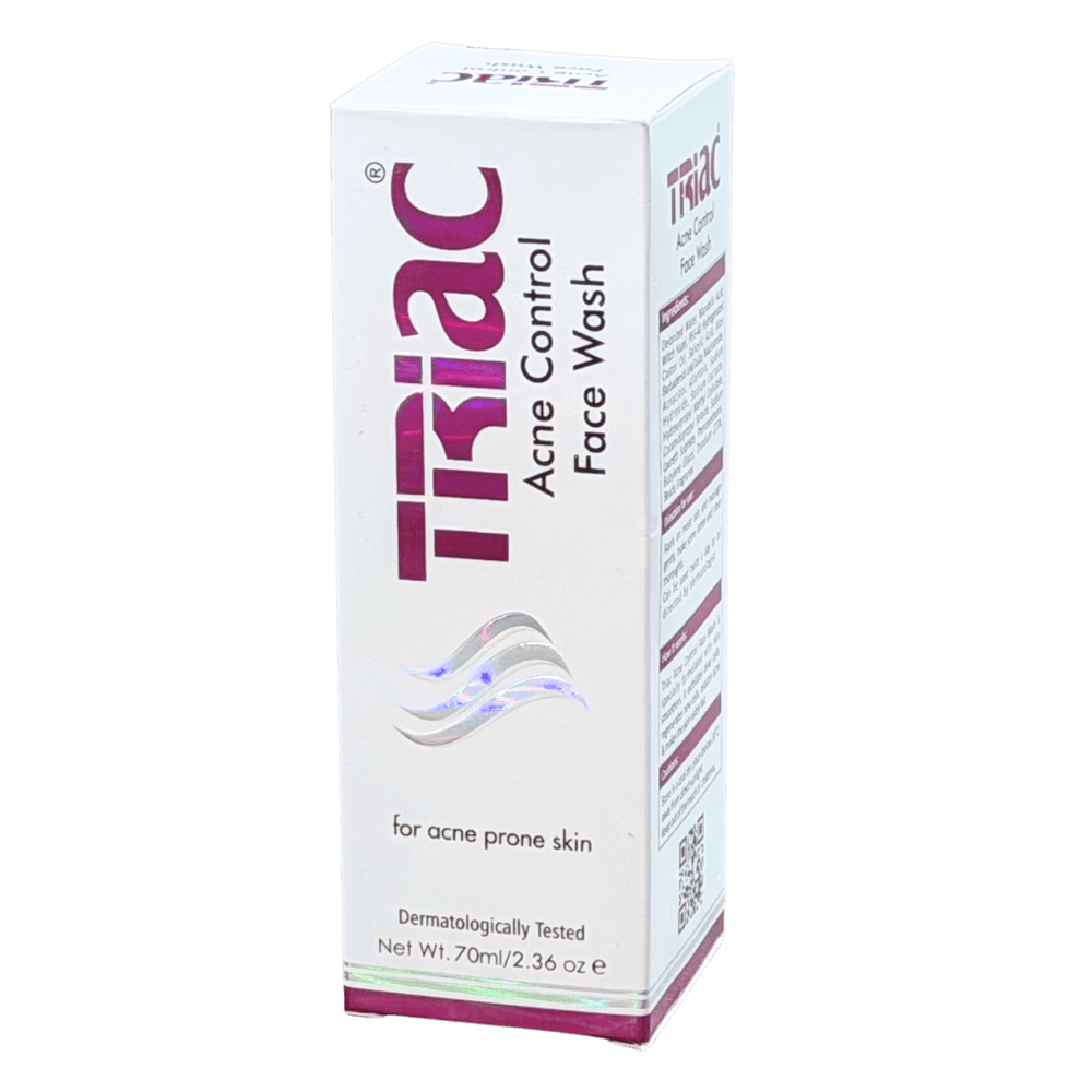 Triac Facewash Box Angled View