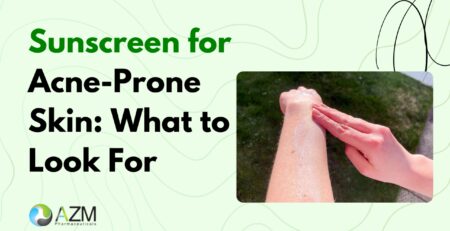 acne skincare, sunscreen tips, oily skin care, sun protection skincare, acne marks prevention, broad spectrum sunscreen, daily sunscreen routine, dermatologist skincare advice, skin protection tips, AZM Pharmaceuticals
