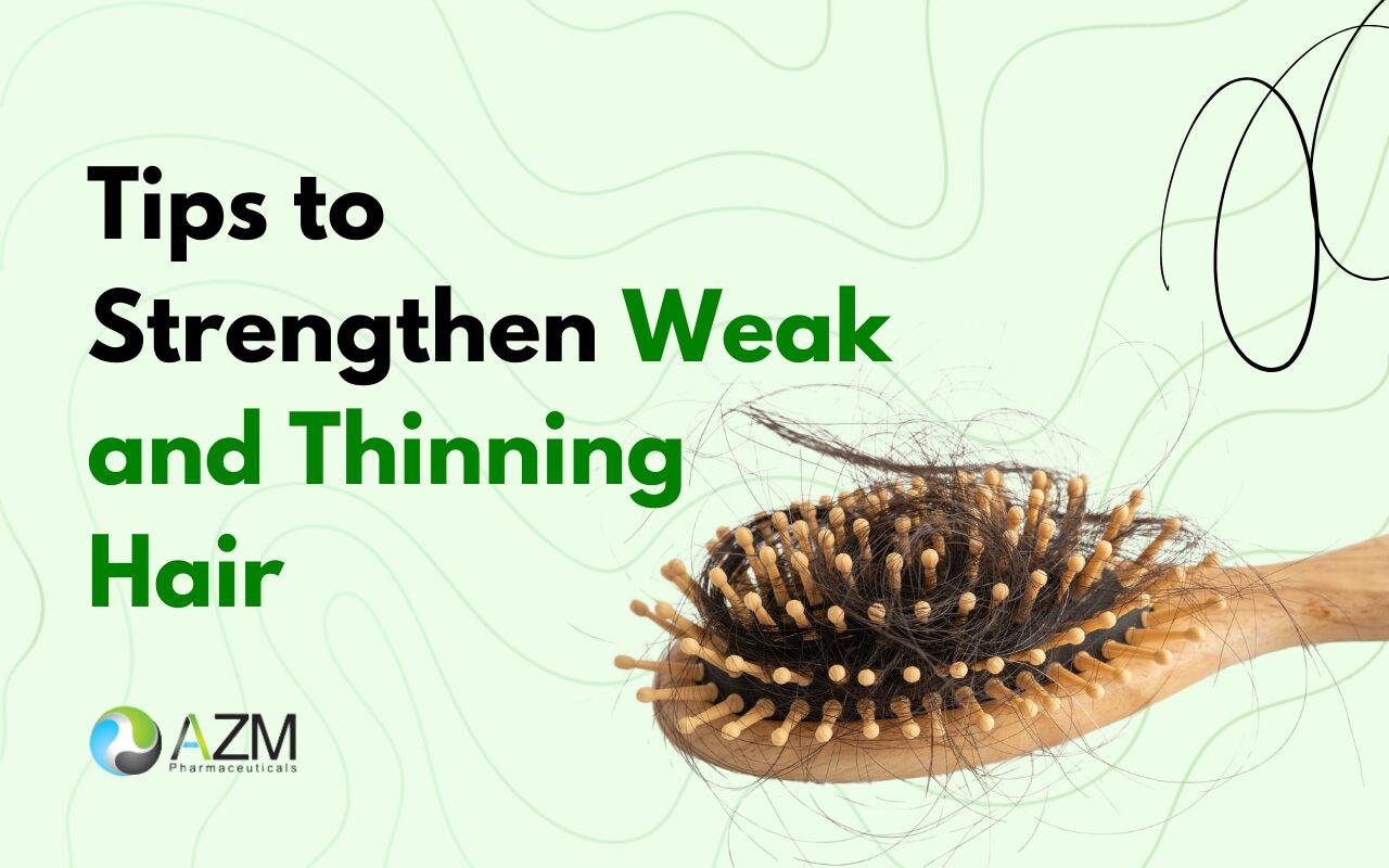 hair fall prevention, scalp health, hair strengthening routine, thinning hair care, hair growth tips, healthy hair habits, dermatology hair care, hair care routine, reduce hair breakage, AZM Pharmaceuticals