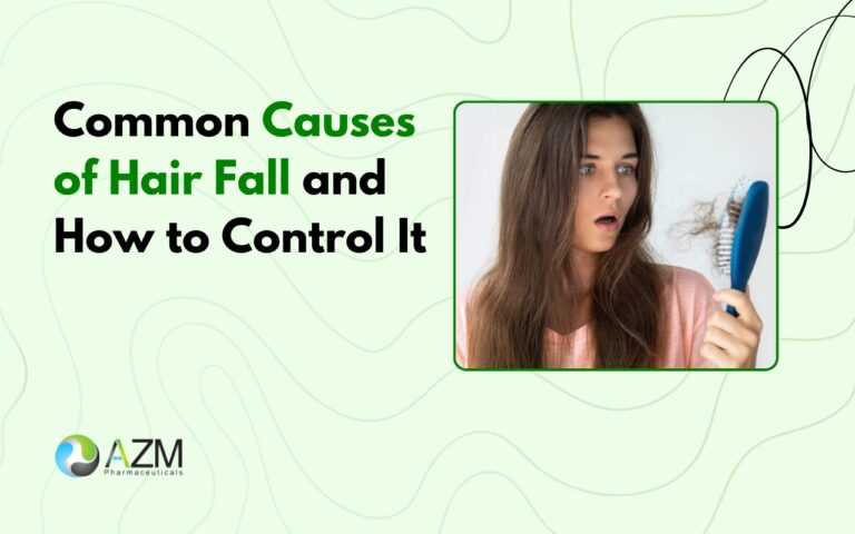 hair fall prevention, scalp health, hair care routine, thinning hair care, hair growth tips, dermatology hair care, healthy hair habits, reduce hair breakage, hair strengthening tips, AZM Pharmaceuticals