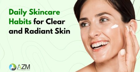 skincare routine tips, glowing skin habits, acne prevention routine, daily skincare guide, skin hydration tips, sun protection skincare, dermatologist skincare advice, healthy skin routine, skincare basics, AZM Pharmaceuticals