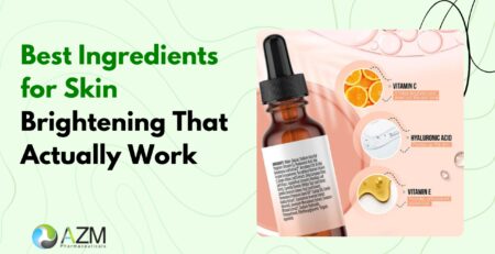 skin brightening, glowing skin tips, pigmentation treatment, Vitamin C skincare, niacinamide benefits, sunscreen for pigmentation, dermatologist skincare advice, skincare ingredients, daily skincare routine, AZM Pharmaceuticals