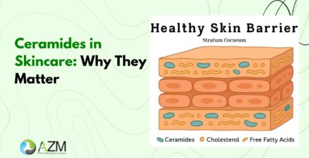 ceramides, skin barrier, moisturizer, skincare ingredients, healthy skin, dry skin care, sensitive skin, dermatologist skincare, daily skincare routine, AZM Pharmaceuticals